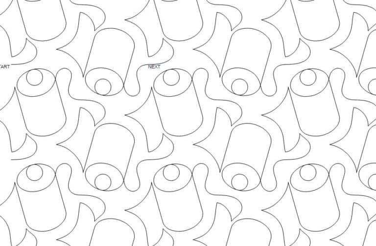 Toilet Paper QUILTING BY DAVID