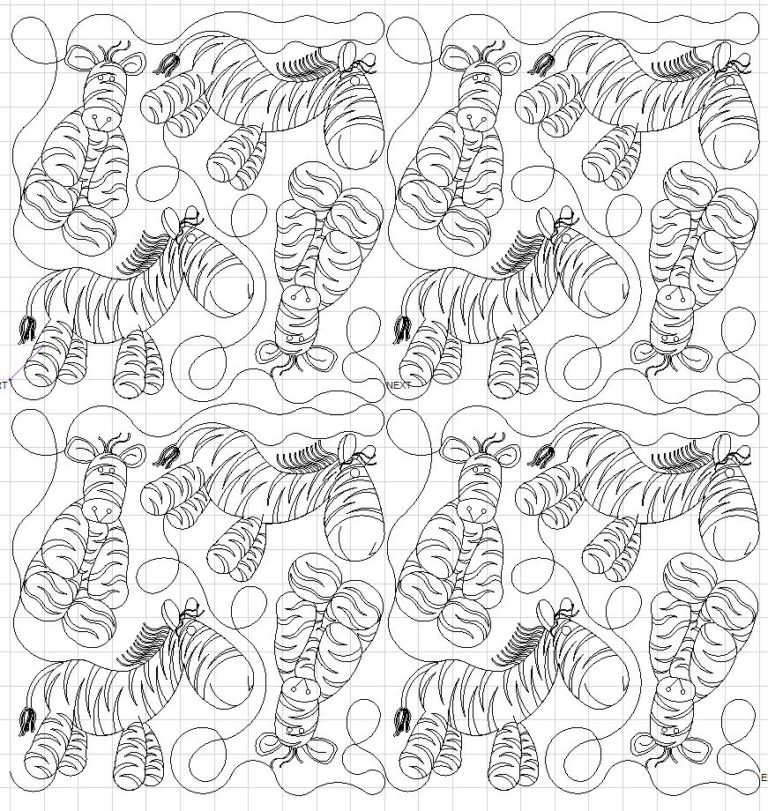Zebra – QUILTING BY DAVID